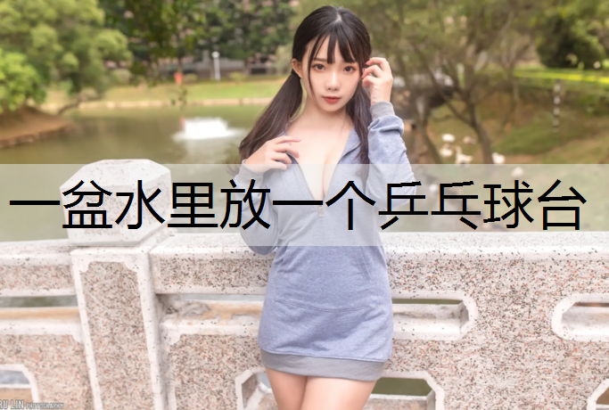 一盆水里放一个乒乓球台
